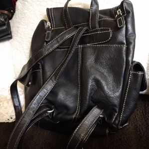 Black Backpack Purse